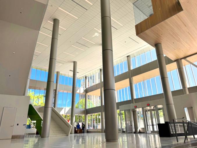 Hillman Library Ground Floor Entrance
