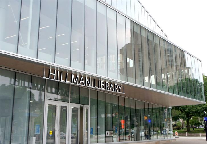 Hillman Library exterior