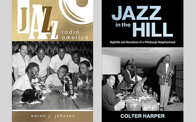 Front Cover of books, Jazz Radio America and Jazz in the Hill 