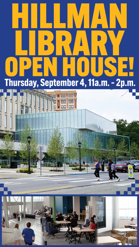 Hillman Library open house