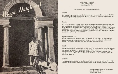Soho Community House from 1949 Hi-ya Neighbor!