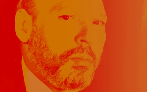 Colorful photo of August Wilson
