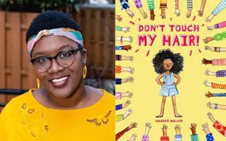 Author: Sharee Milller and Book Cover: Don't touch my hair!